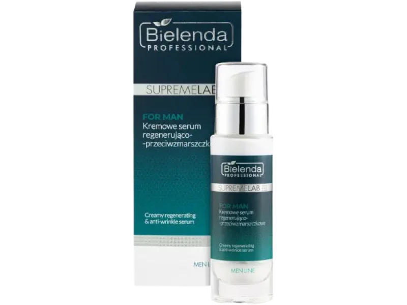 Bielenda Professional SupremeLab For Man kremowe serum regenerująco-przeciwzmarszczkowe
