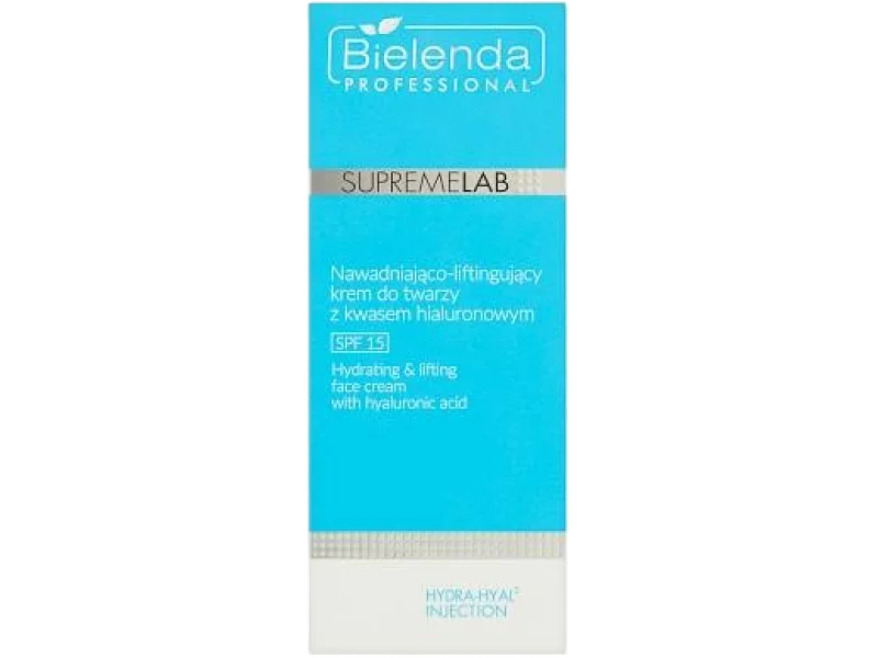 Bielenda Professional Supremelab nawadniająco-liftingujący SPF 15, krem