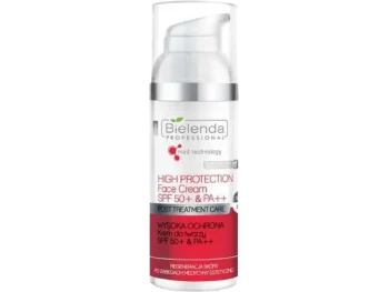 Zdjęcie produktu Bielenda Professional Wysoka ochrona krem do twarzy SPF 50+ & PA++
