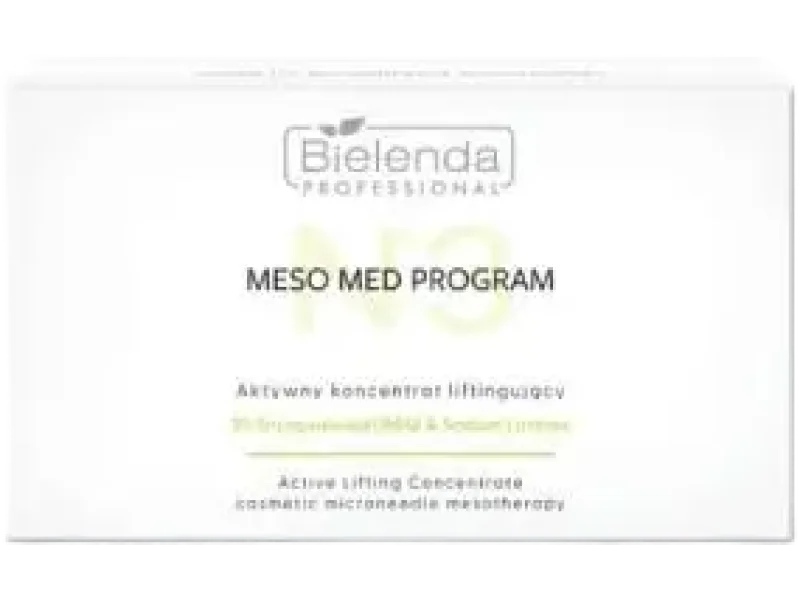Bielenda Professional Zestaw aktywnych koncentratów liftingujących z DMAE, ampułki