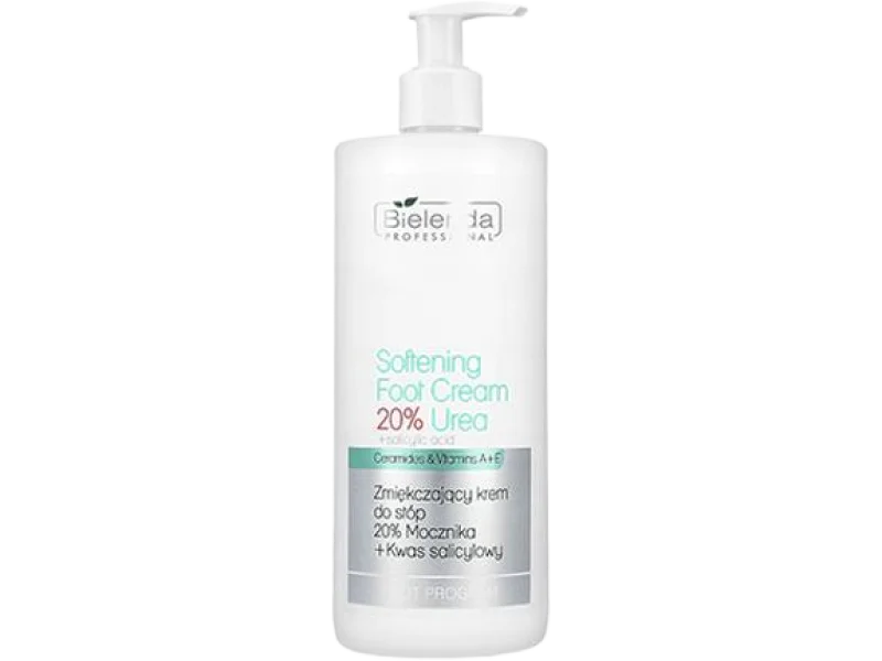 Bielenda Professional zmiękczający krem do stóp mocznika + kwas salicylowy