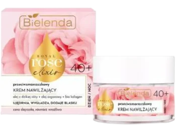 Zdjęcie produktu BIELENDA ROYAL ROSE ELIXIR przeciwzmarszczkowy krem nawilżający 40+ dzień/noc