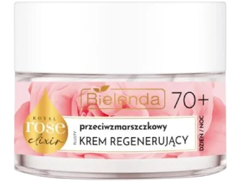 Zdjęcie produktu BIELENDA ROYAL ROSE ELIXIR przeciwzmarszczkowy tłusty krem regenerujący 70+ dzień noc