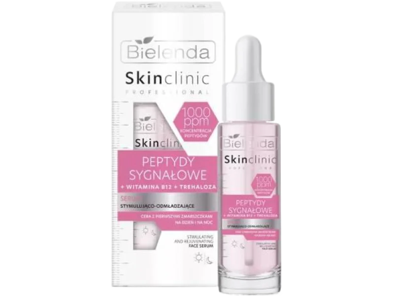 Bielenda Skin Clinic Professional, serum stymulująco-odmładzające z peptydami sygnałowymi