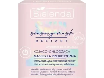 Zdjęcie produktu Bielenda Skin Restart Sensory Mask kojąco-chłodząca maseczka prebiotyczna, maska