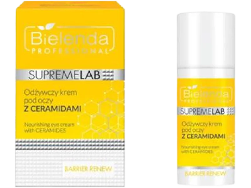 Bielenda Supremelab Barrier Renew odżywczy krem pod oczy z ceramidami