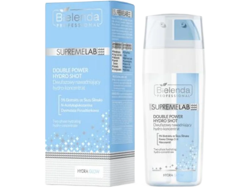 Bielenda Supremelab Hydra Glow Double Power Hydro Shot, serum