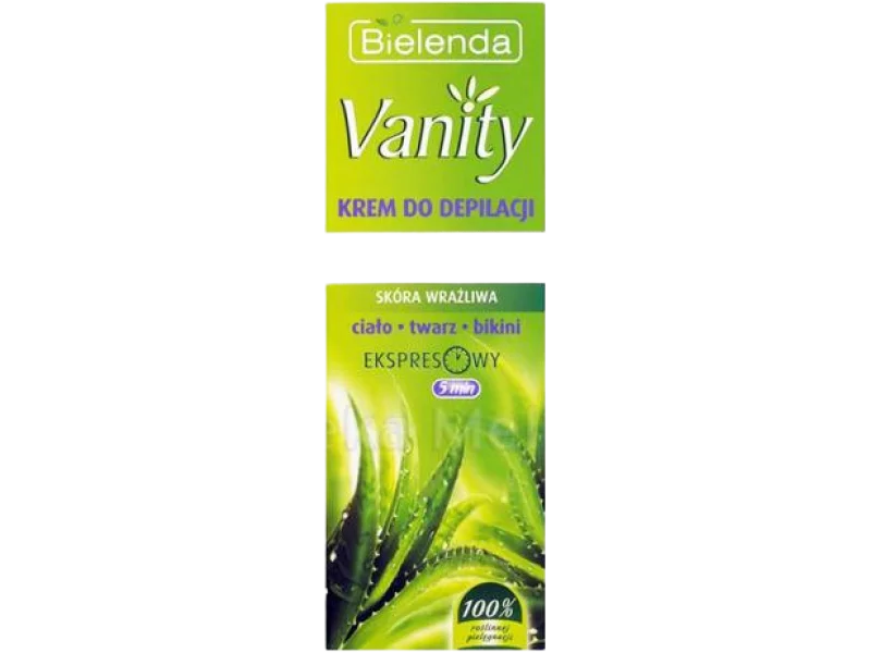 BIELENDA VANITY krem do depilacji z aloesem