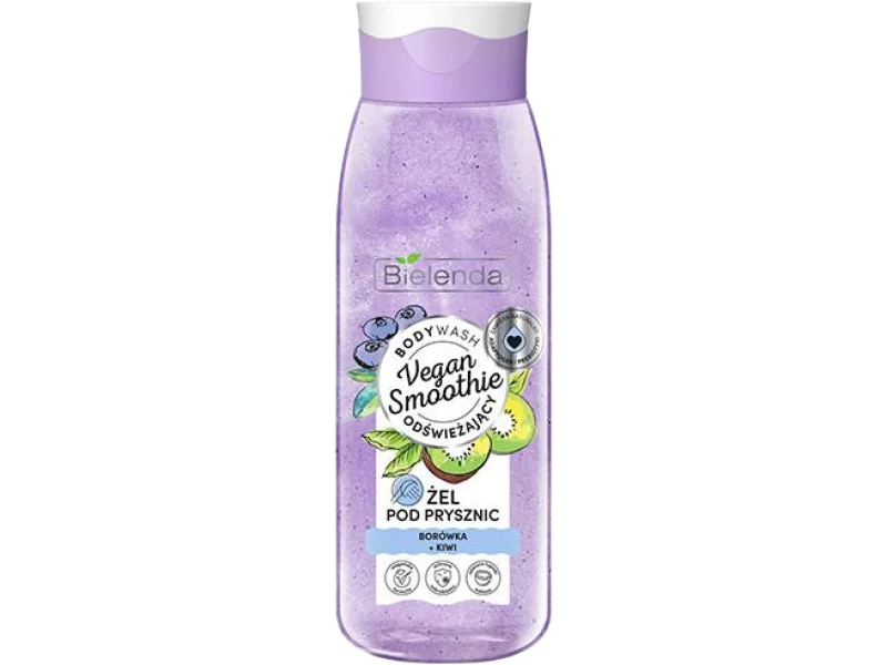 Bielenda Vegan Smoothie pod prysznic borówka-kiwi, żel