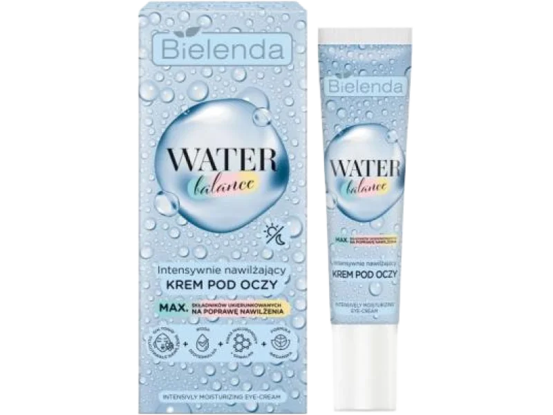Bielenda Water Balance, intensywnie nawilżający krem pod oczy