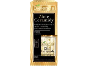 Zdjęcie produktu Bielenda Złote Ceramidy głęboko rewitalizujące serum-ampułka przeciwzmarszczkowe dzień/noc