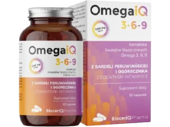 Zdjęcie produktu BioceriQ Pharma, OmegaiQ 3-6-9, kapsułki miękkie