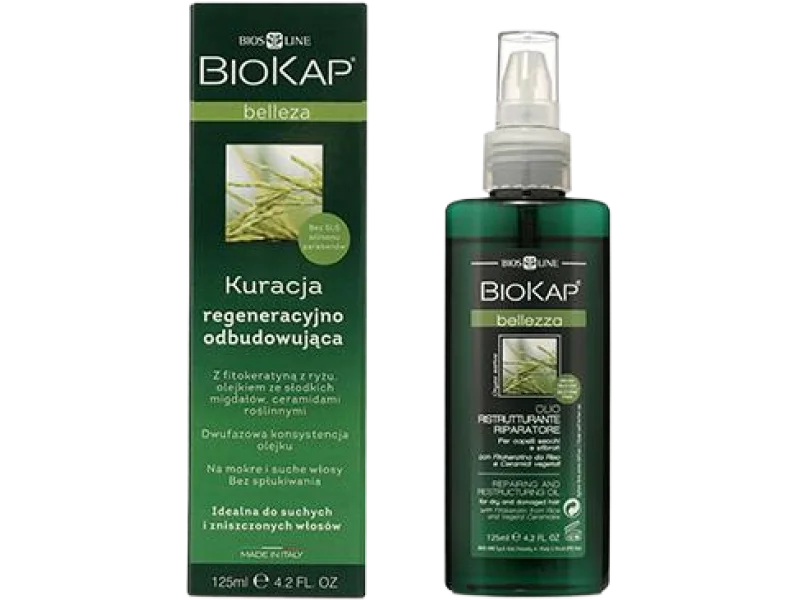 BioKap Bellezza kuracja regeneracyjno-odbudowująca dwufazowa, płyn