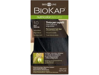 BioKap Nutricolor Delicato, 1.0 naturalna czerń, farba