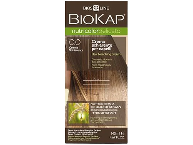 BioKap Nutricolor Delicato rozjaśniający do włosów, krem