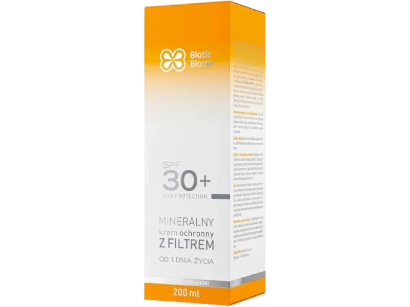 Biotic Biome mineralny krem z filtrem SPF 30+