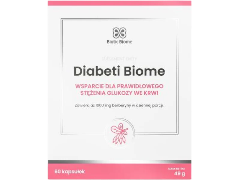 Biotic Bione Diabeti Biome, kapsułki