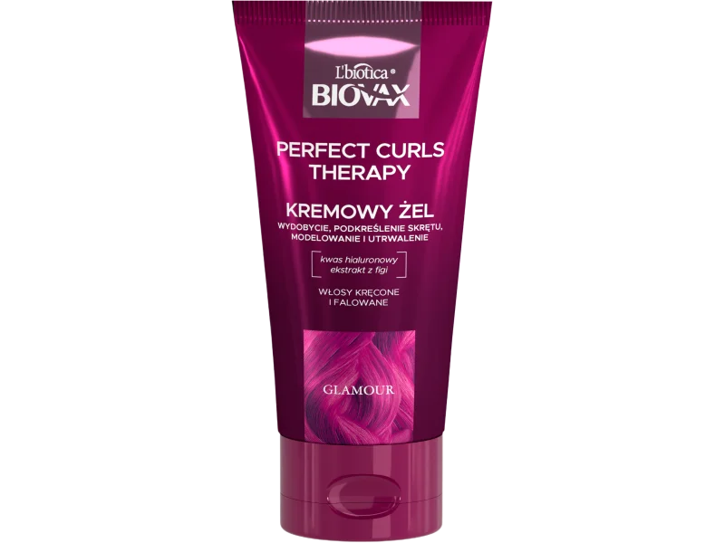 Biovax Glamour Perfect Curls Therapy nawilżający żel do stylizacji fal i loków