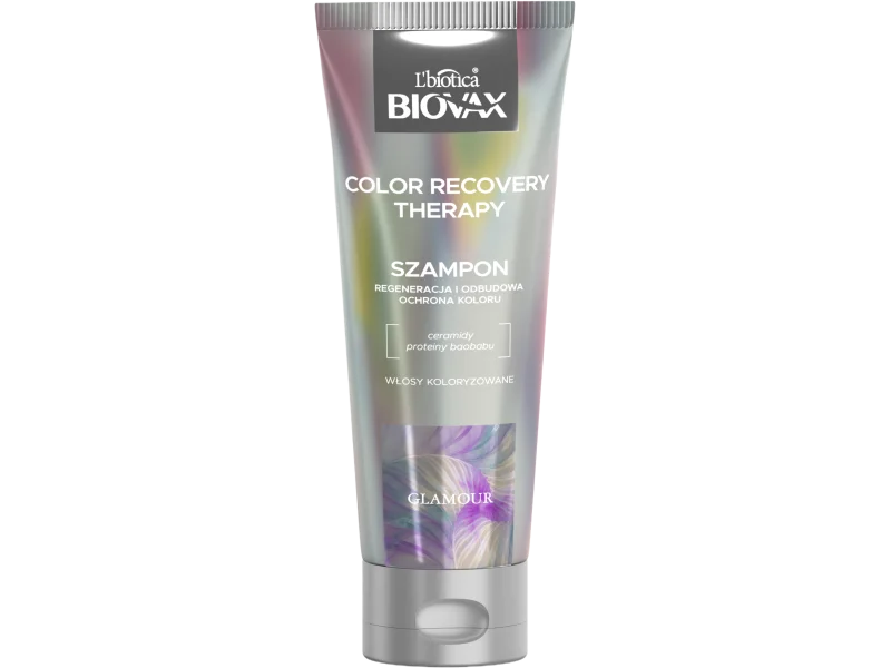 BIOVAX Recovery Color Therapy intensywnie regenerujący ochronny włosy koloryzowane, szampon