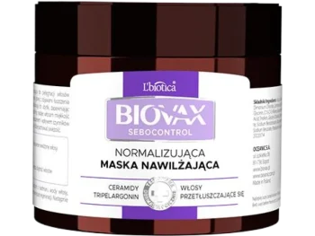 Zdjęcie produktu Biovax Sebocontrol normalizująca seboregulująca, maska