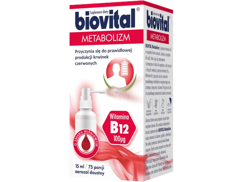 Biovital Metabolizm, spray, 100 µg