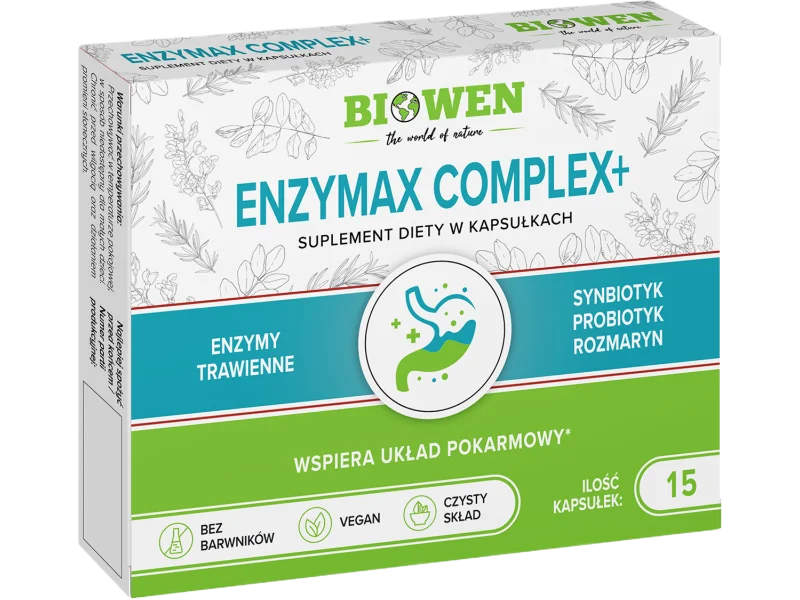 Biowen Enzymax Complex+, kapsułki