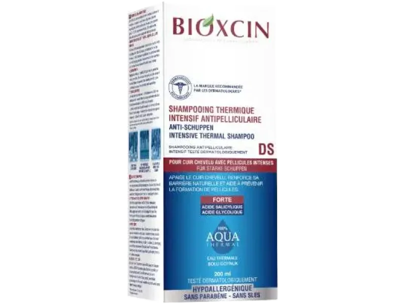 Bioxcin Aqua DS przeciwłupieżowy, skóra tłusta, szampon