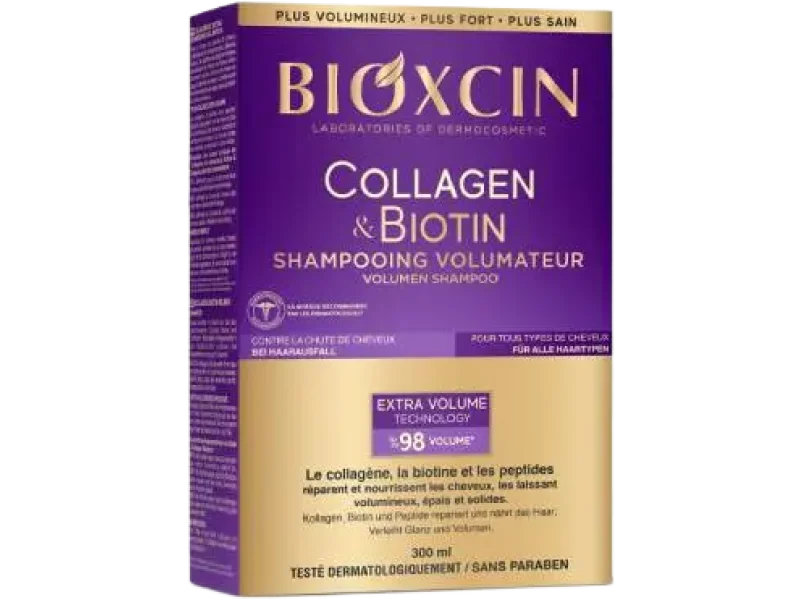 Bioxcin collagen & biotin, szampon