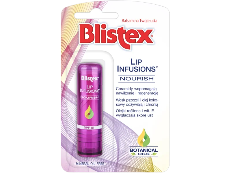 BLISTEX NOURISH balsam do ust SPF 15