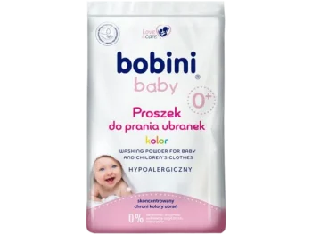 Zdjęcie produktu Bobini Baby hypoalergiczny proszek do prania ubranek niemowlęcych i dziecięcych color