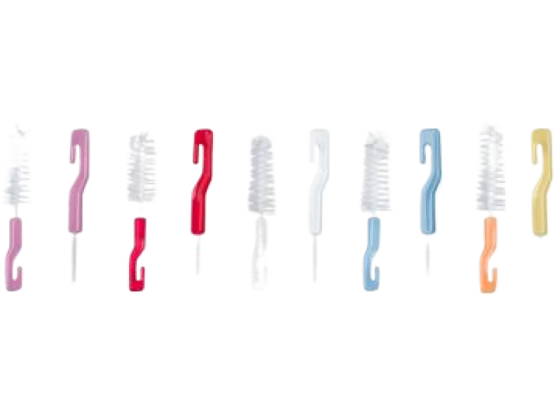 BOCIOLAND Szczotka do butelek i smoczków, szczoteczka