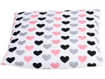 Zdjęcie produktu BOCIOLAND Termofor z pestkami wiśni serca pastelowe