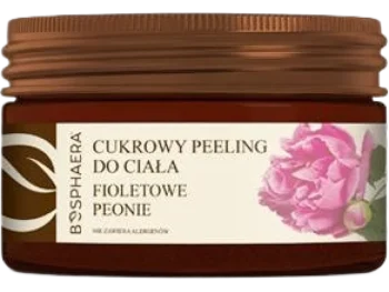 Zdjęcie produktu BOSPHAERA Cukrowy peeling do ciała fioletowe peonie