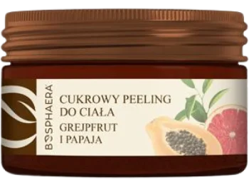 Zdjęcie produktu BOSPHAERA Cukrowy peeling do ciała grejpfrut i papaja