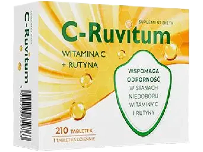 C-Ruvitum witamina C + rutyna, tabletki