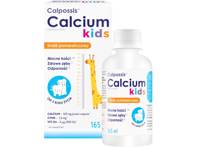 Calpossis Calcium Kids, płyn