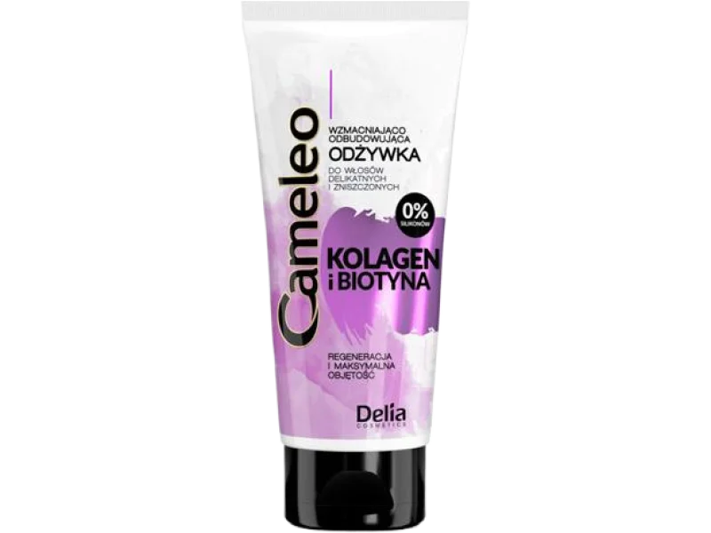 Cameleo kolagen i biotyna odżywka wzmacniająco-odbudowująca