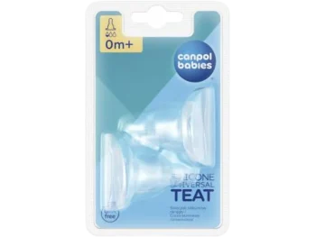 Zdjęcie produktu Canpol Babies smoczek silikonowy okrągły