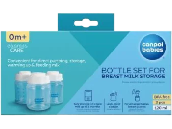 Zdjęcie produktu Canpol Babies zestaw butelek do przechowywania pokarmu