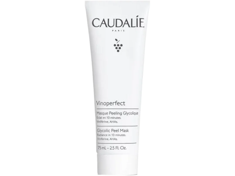 Caudalie Vinoperfect glikolowa maseczka peelingująca, maska
