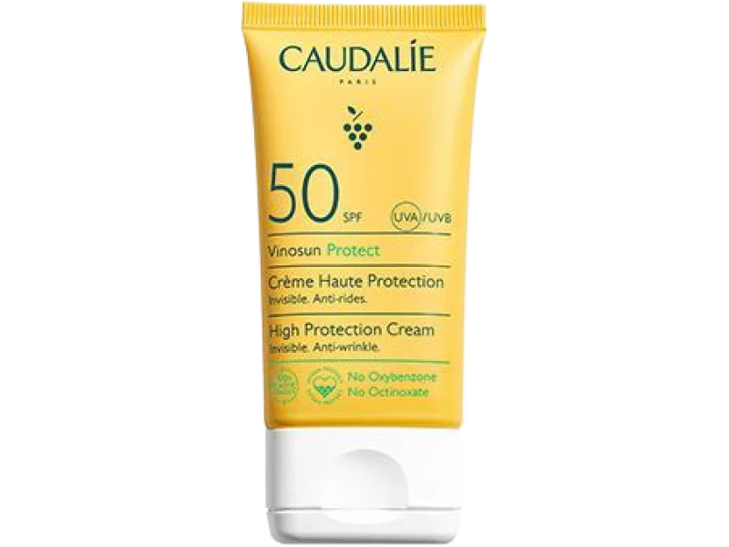 Caudalie Vinosun Protect o wysokiej ochronie SPF50, krem