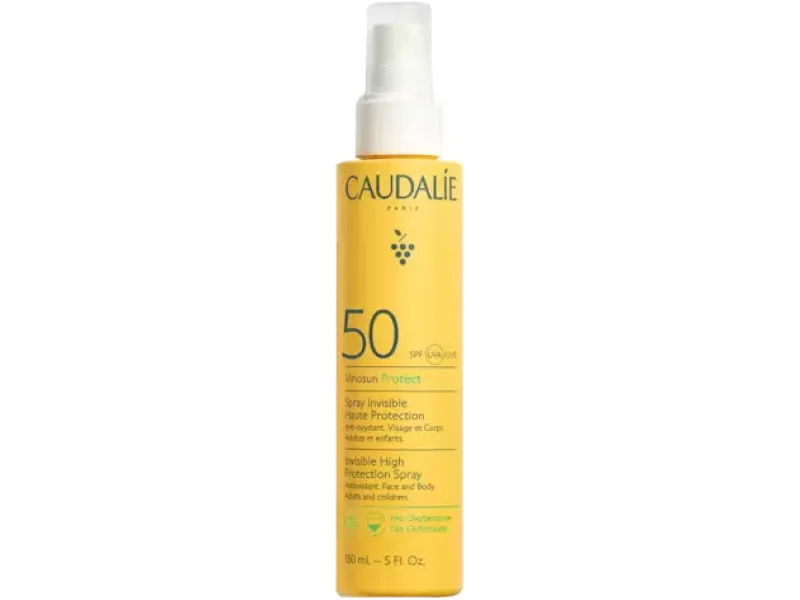 Caudalie Vinosun Protect SPF50 niewidoczny o wysokiej ochronie, spray