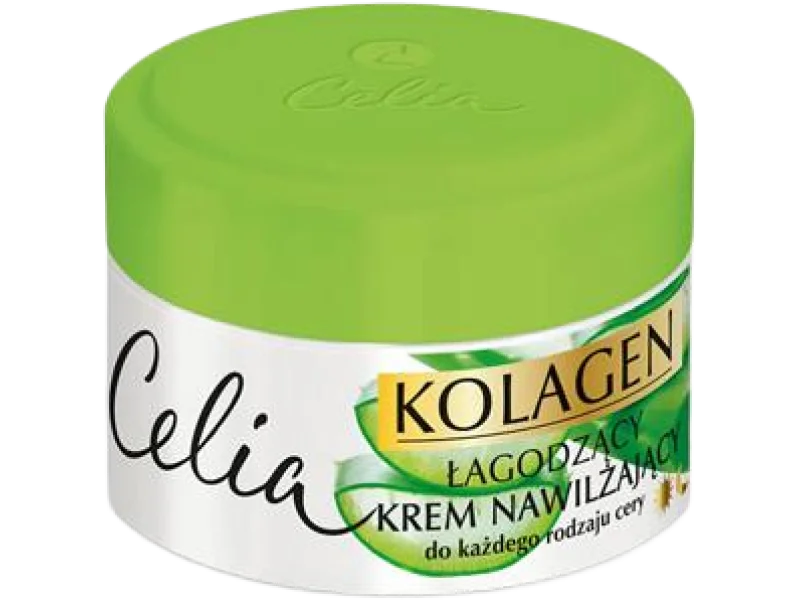 CELIA KOLAGEN łagodzący krem nawilżający z aloesem
