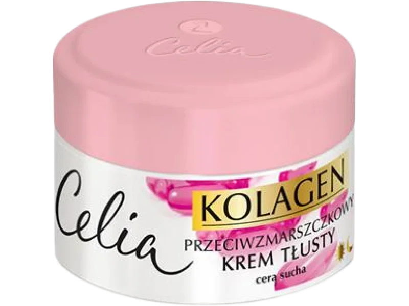 CELIA KOLAGEN Przeciwzmarszczkowy krem tłusty z witaminami