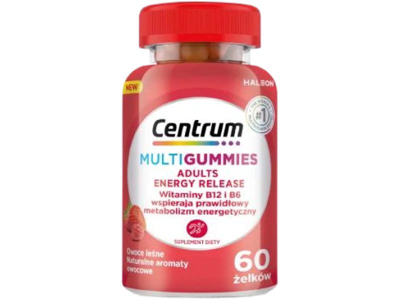 Centrum Adult Gummies Energy, żelki