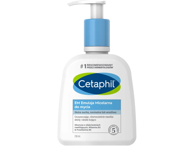 Cetaphil EM, emulsja micelarna do mycia twarzy i ciała