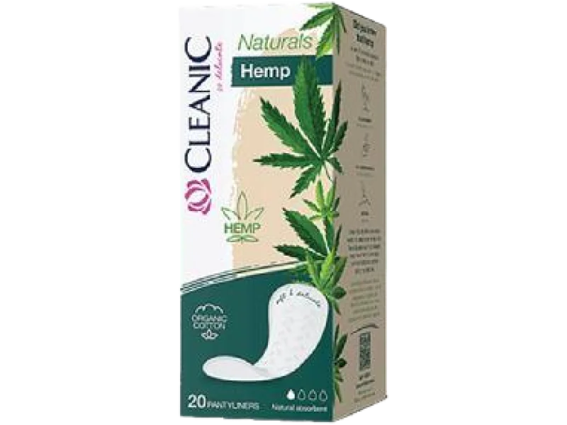 CLEANIC Naturals Hemp, wkładki