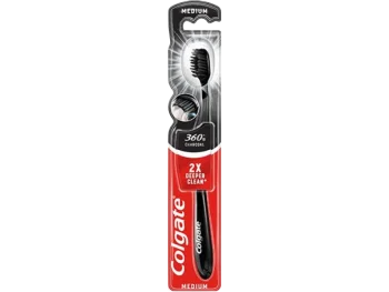 Zdjęcie produktu Colgate 360° Charcoal medium, szczoteczka