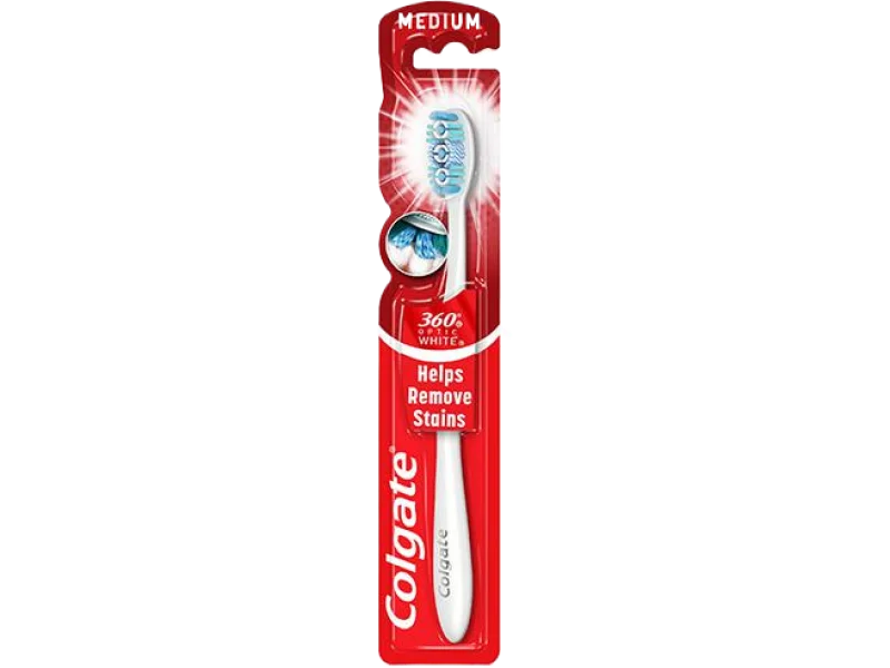 Colgate 360° Optic White, szczoteczka