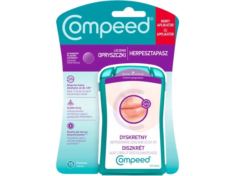 COMPEED, plastry na opryszczkę, plaster